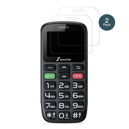 SweetLinkS2Plus mit aufgebrachter dipos Panzerfolie, die lästige Fingerabdrücke minimiert