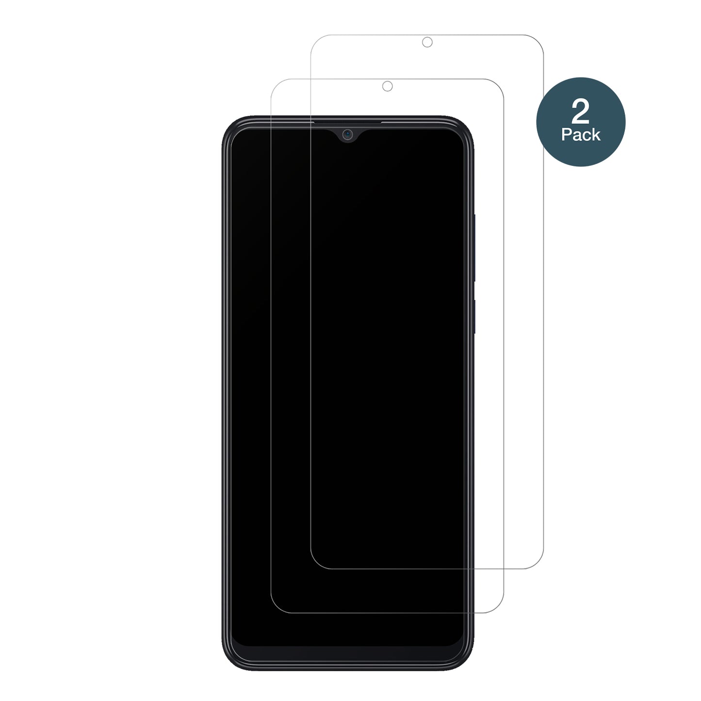 TCL306 mit aufgebrachter dipos Panzerfolie, die lästige Fingerabdrücke minimiert