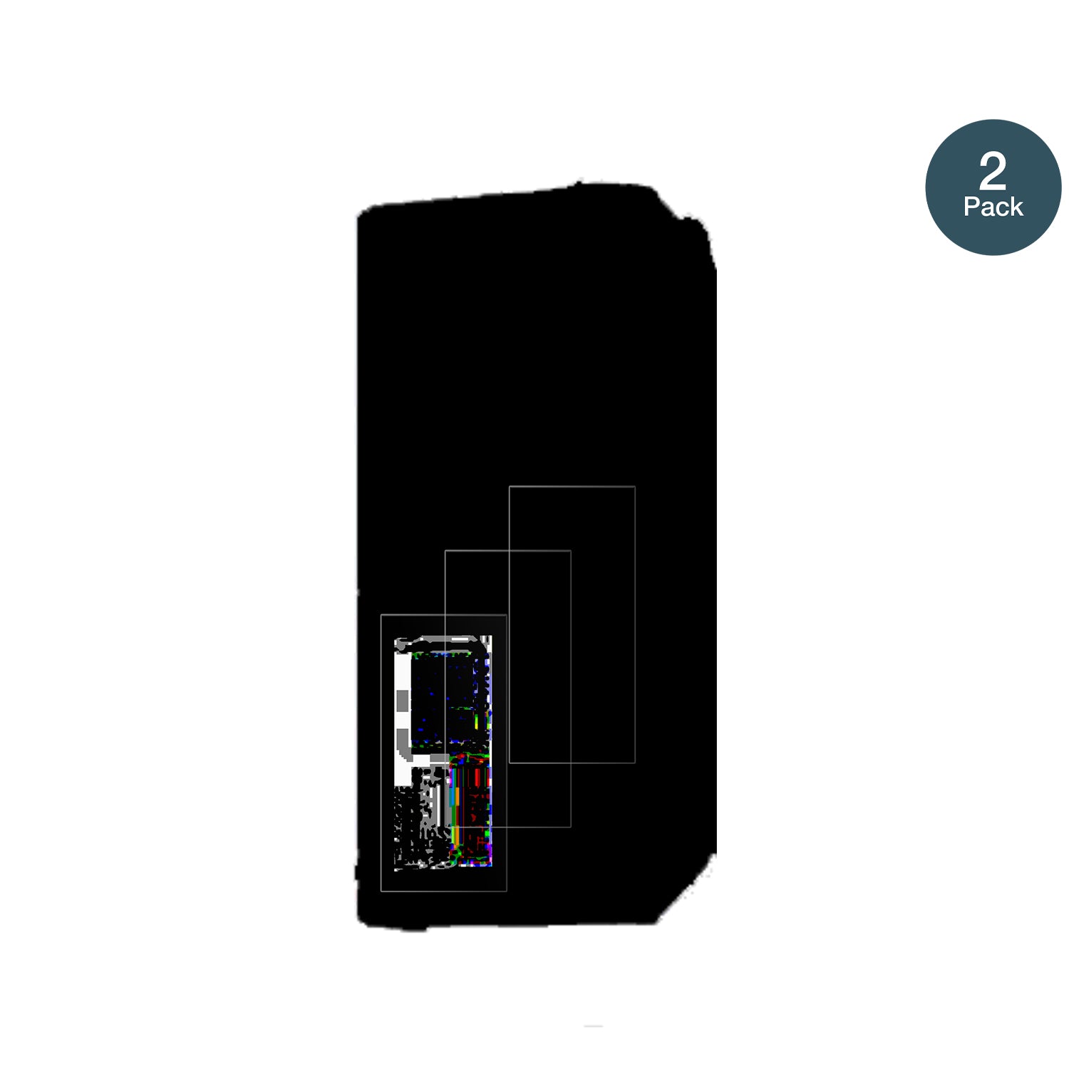 TelpoM10 Front-Display mit aufgebrachter dipos Panzerfolie, die lästige Fingerabdrücke minimiert