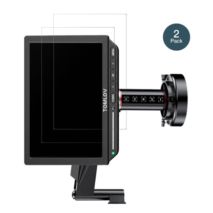 TomlovTM4K-4K FLEX mit aufgebrachter dipos Panzerfolie, die lästige Fingerabdrücke minimiert