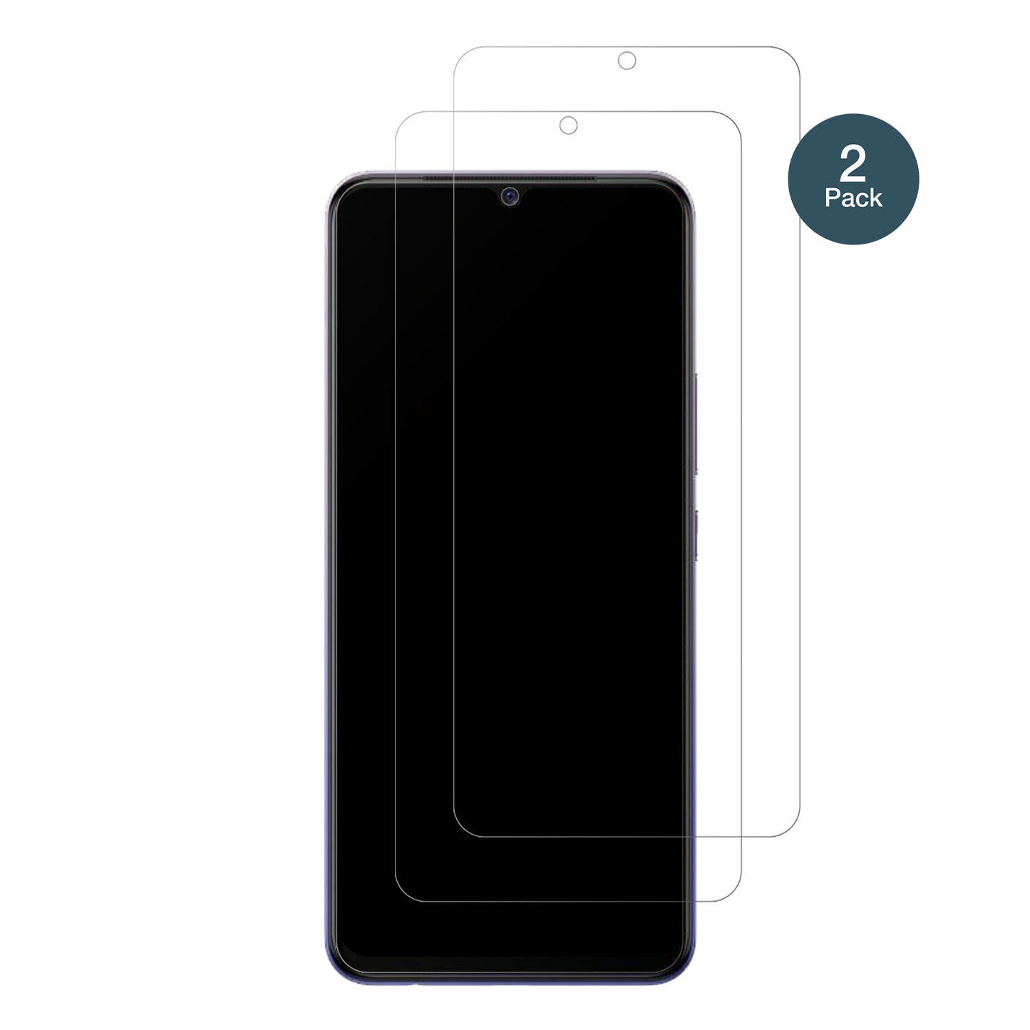 VivoV20 mit aufgebrachter dipos Panzerfolie, die lästige Fingerabdrücke minimiert