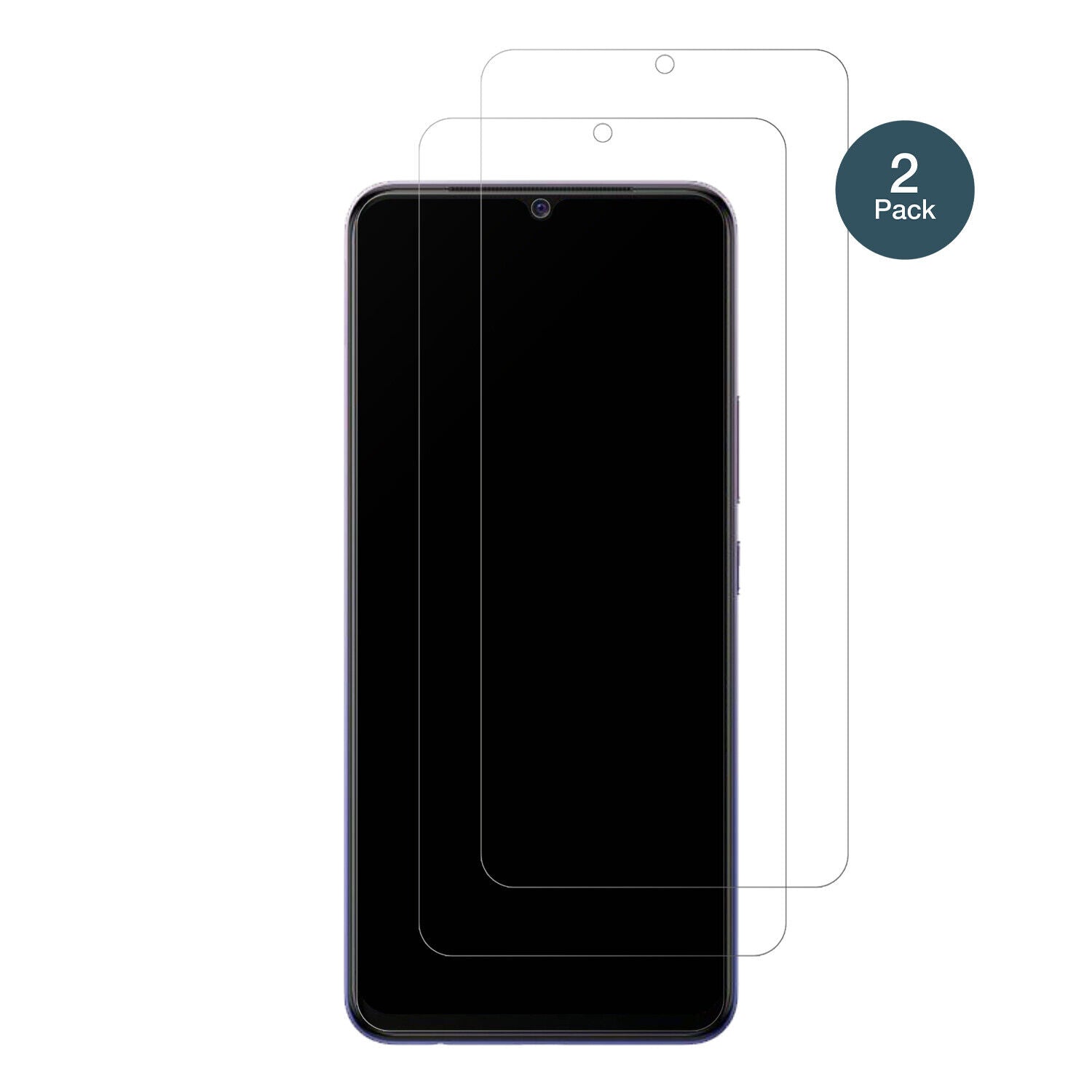 VivoV20 mit aufgebrachter dipos Panzerfolie, die lästige Fingerabdrücke minimiert