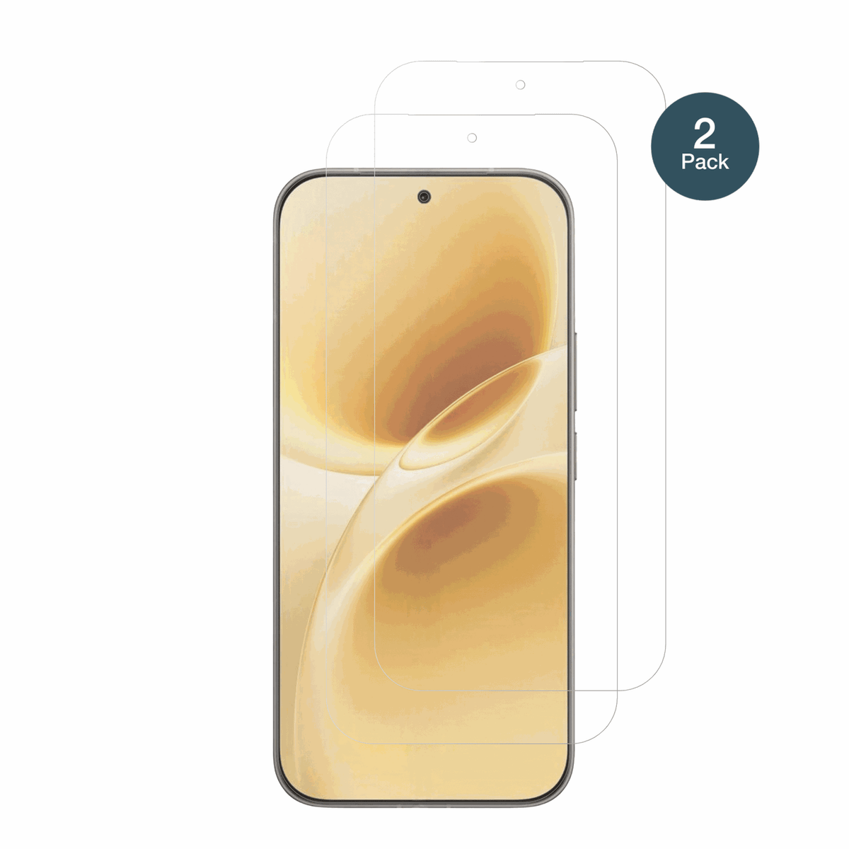 VivoV70 Elite mit aufgebrachter dipos Panzerfolie, die lästige Fingerabdrücke minimiert
