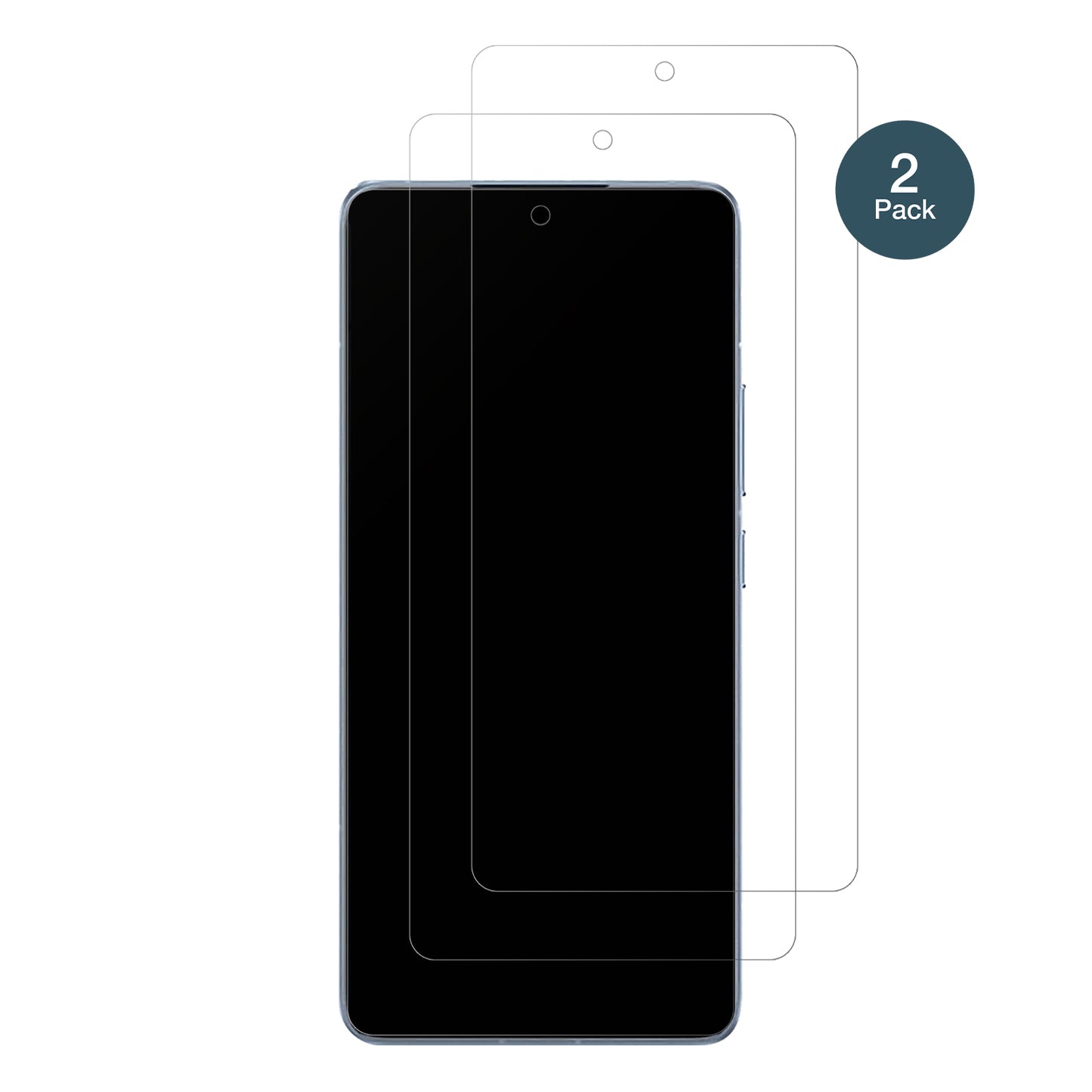 Xiaomi14T Pro mit aufgebrachter dipos Panzerfolie, die lästige Fingerabdrücke minimiert