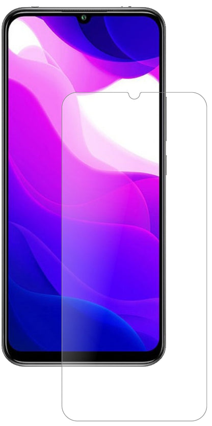 XiaomiMi 10 Lite 5G mit aufgebrachter dipos Panzerfolie, die lästige Fingerabdrücke minimiert