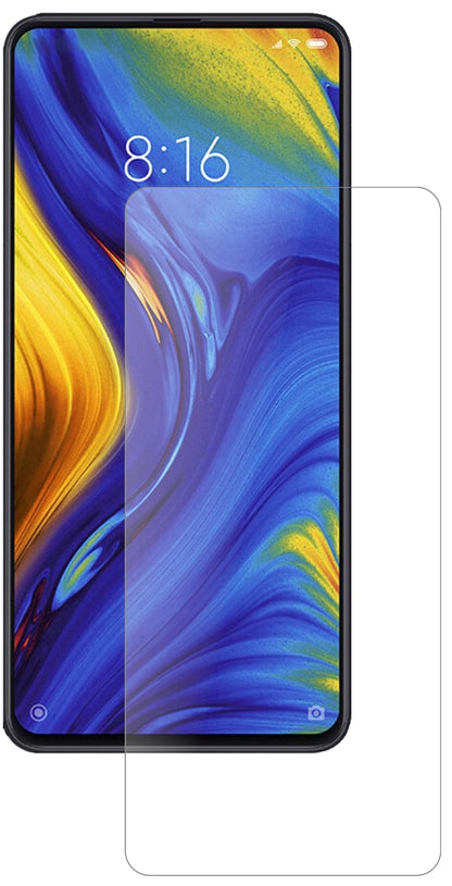 XiaomiMi Mix 3 mit aufgebrachter dipos Panzerfolie, die lästige Fingerabdrücke minimiert