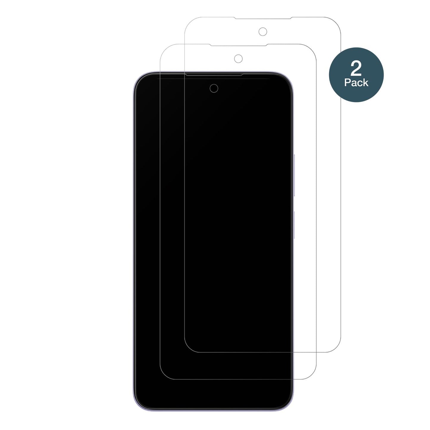 XiaomiRedmi 15 mit aufgebrachter dipos Panzerfolie, die lästige Fingerabdrücke minimiert