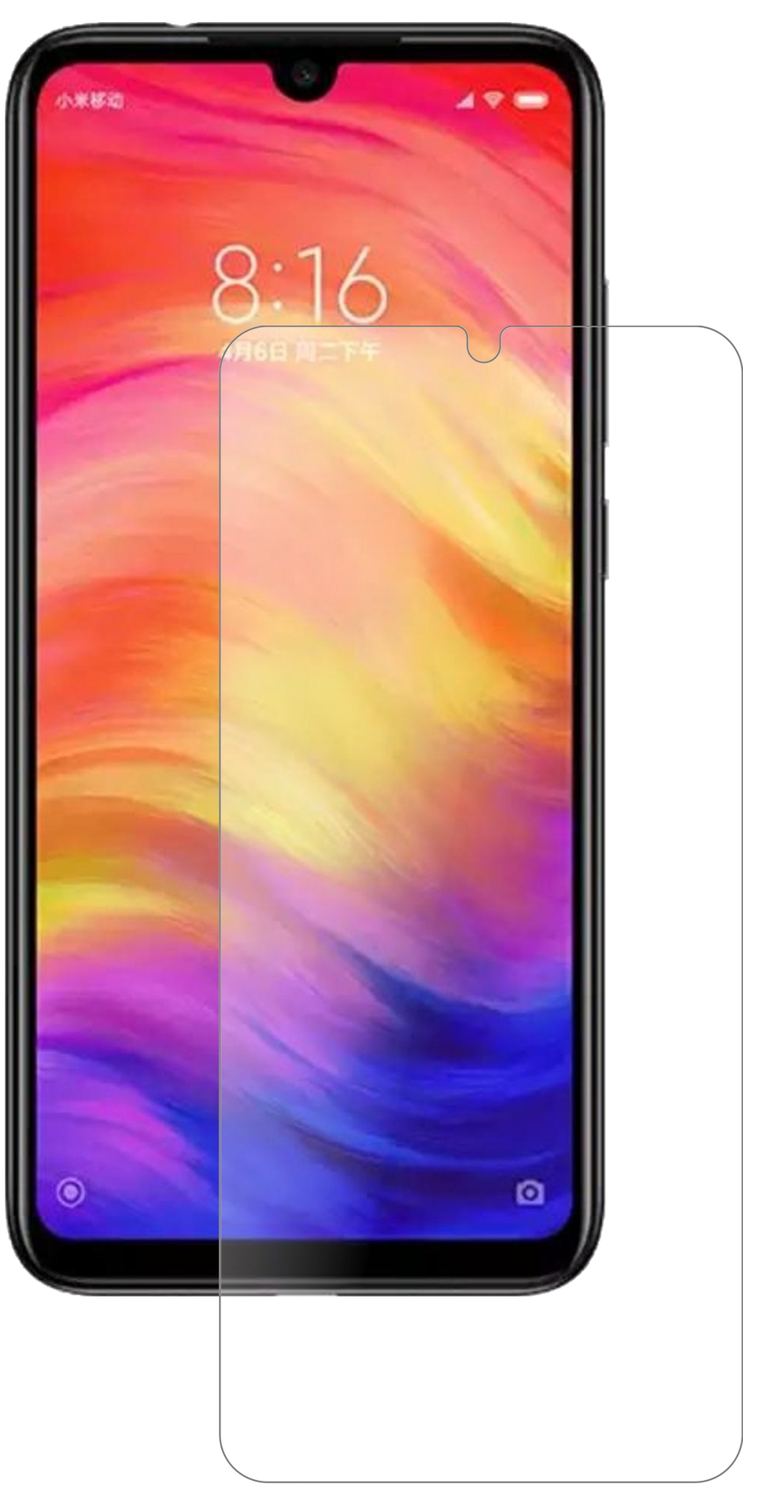 XiaomiRedmi Y3 mit aufgebrachter dipos Panzerfolie, die lästige Fingerabdrücke minimiert