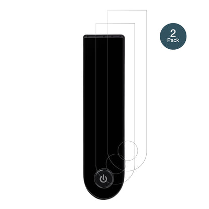 XiaomiScooter 5 Pro mit aufgebrachter dipos Panzerfolie, die lästige Fingerabdrücke minimiert