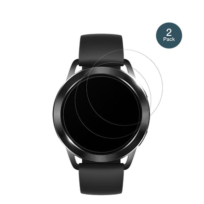 XiaomiWatch S3 mit aufgebrachter dipos Panzerfolie, die lästige Fingerabdrücke minimiert