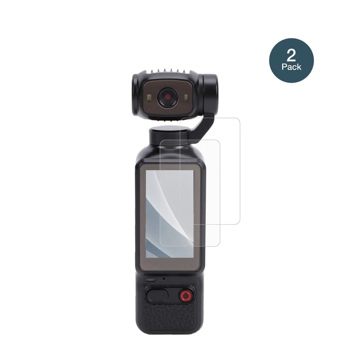 XUMIUZIY4K Vlogging-Kamera mit aufgebrachter dipos Panzerfolie, die lästige Fingerabdrücke minimiert