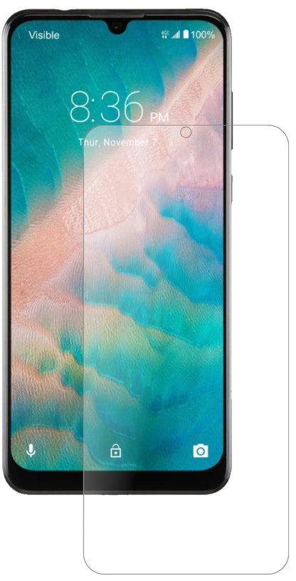 ZTEBlade 10 Prime mit aufgebrachter dipos Panzerfolie, die lästige Fingerabdrücke minimiert