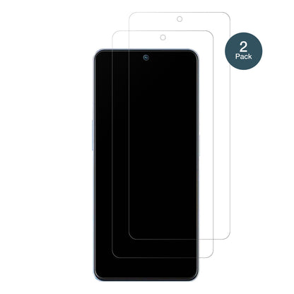 ZTEVoyage 40 Pro Plus mit aufgebrachter dipos Panzerfolie, die lästige Fingerabdrücke minimiert