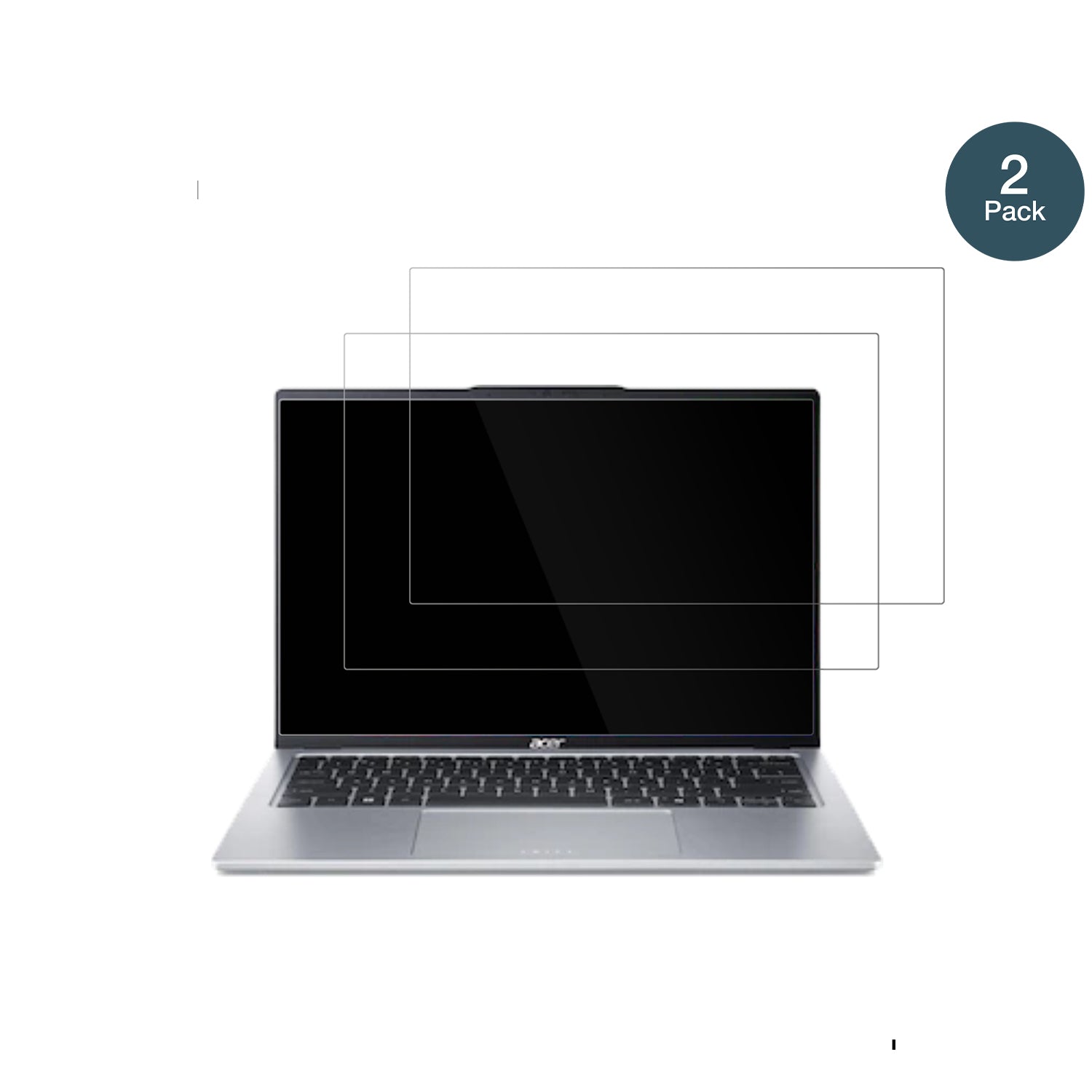 AcerSwift Go 14 Zoll OLED mit aufgebrachter dipos Flex Schutzfolie, glasklare Darstellung ohne Einschränkungen
