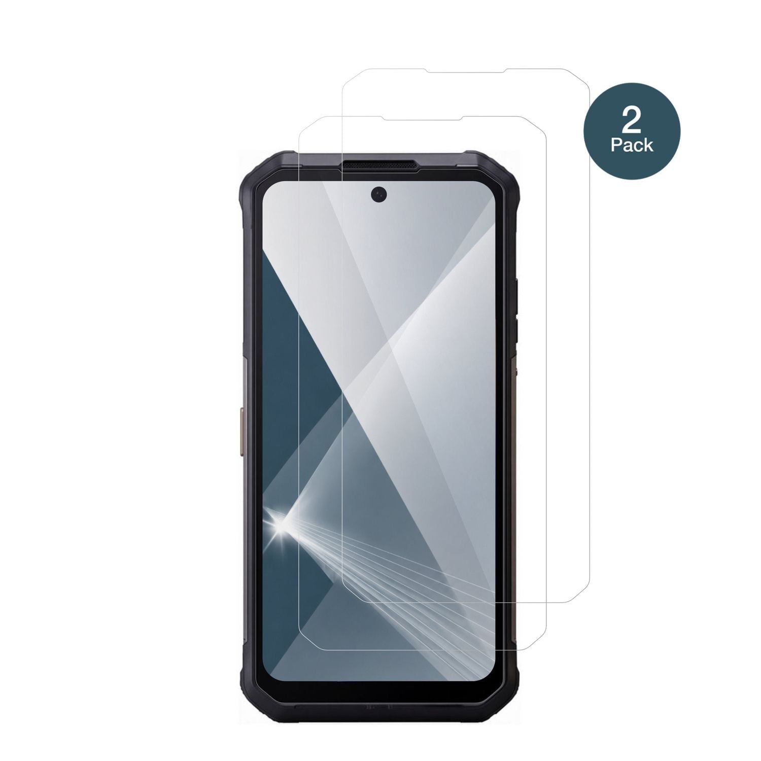 AGMX7 Pro mit aufgebrachter dipos Flex Schutzfolie, glasklare Darstellung ohne Einschränkungen