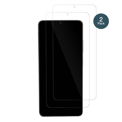 AI PlusNova 5G mit aufgebrachter dipos Flex Schutzfolie, glasklare Darstellung ohne Einschränkungen