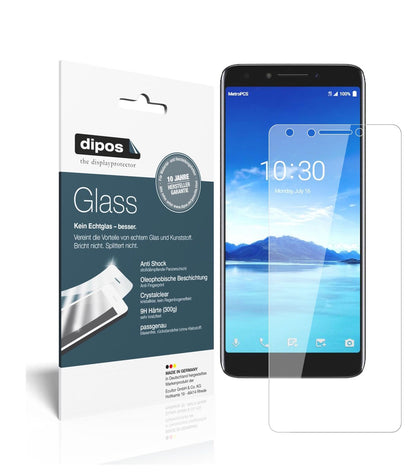 Alcatel7 mit aufgebrachter dipos Flex Schutzfolie, glasklare Darstellung ohne Einschränkungen