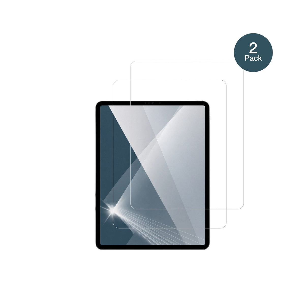 2x 9H Schutzfolie für Apple iPad Pro 12.9 Zoll (2022) Panzerfolie