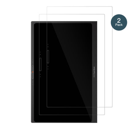 AsusExpertbook B5 Flip 13 B5302FEA mit aufgebrachter dipos Flex Schutzfolie, glasklare Darstellung ohne Einschränkungen