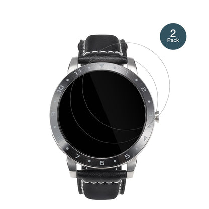 AsusVivoWatch 5 mit aufgebrachter dipos Flex Schutzfolie, glasklare Darstellung ohne Einschränkungen