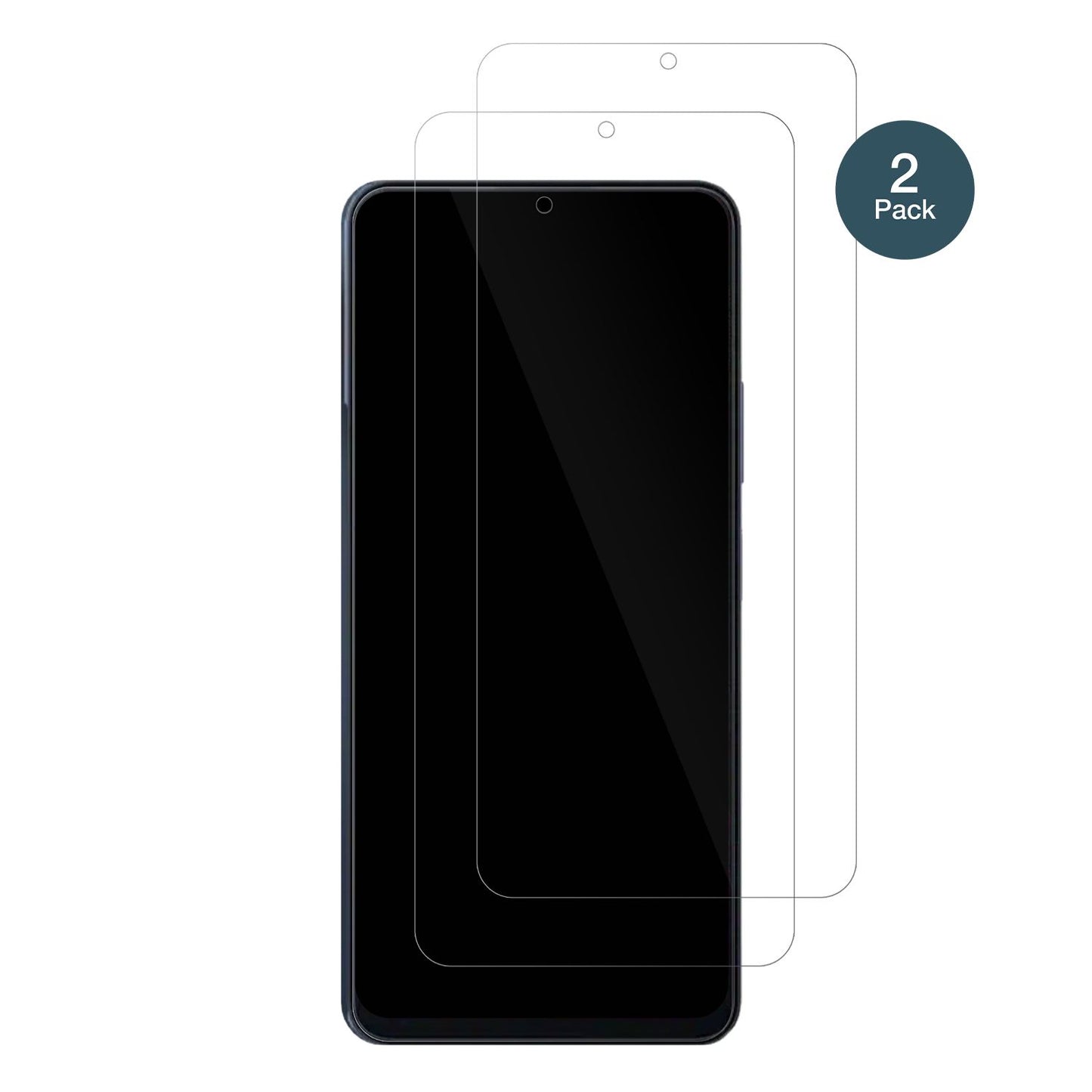 BlackviewColor 8 mit aufgebrachter dipos Flex Schutzfolie, glasklare Darstellung ohne Einschränkungen