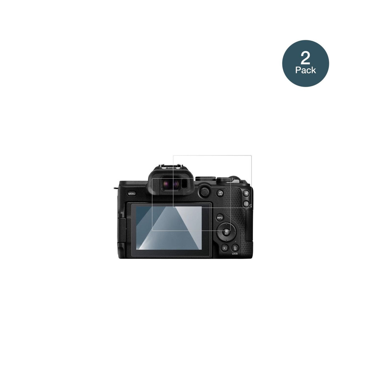 2x 9H Schutzfolie für Canon EOS R8 Mark II Panzerfolie