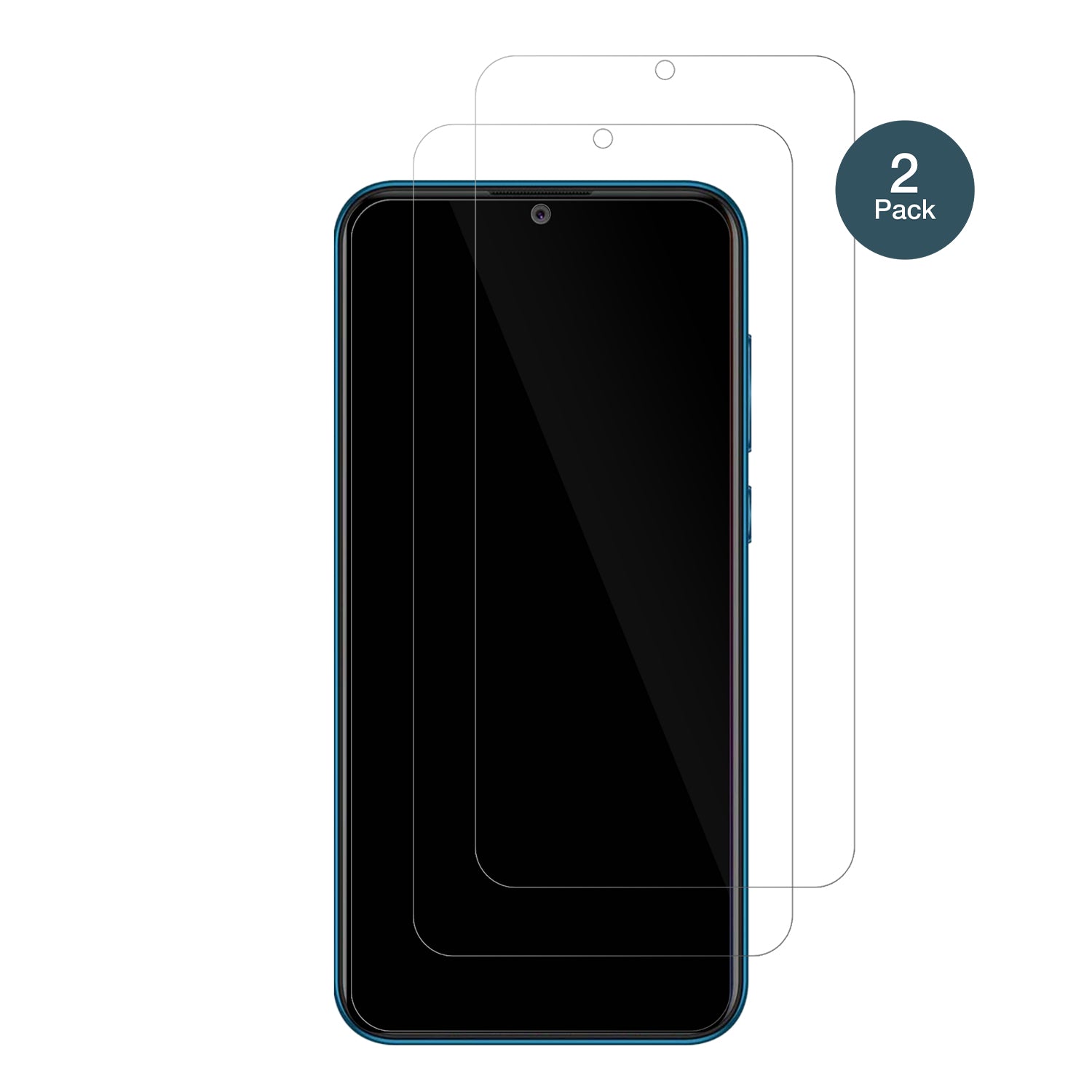 CoolpadCool 5 mit aufgebrachter dipos Flex Schutzfolie, glasklare Darstellung ohne Einschränkungen