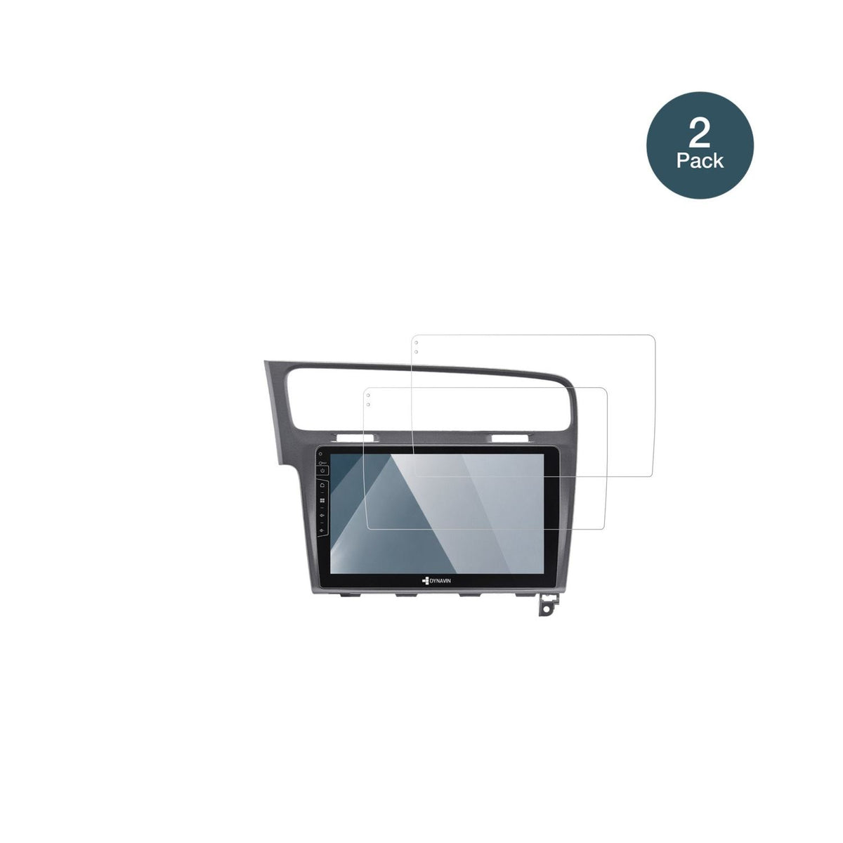 DynavinD9-3B Premium Flex 10.1 Zoll mit aufgebrachter dipos Flex Schutzfolie, glasklare Darstellung ohne Einschränkungen