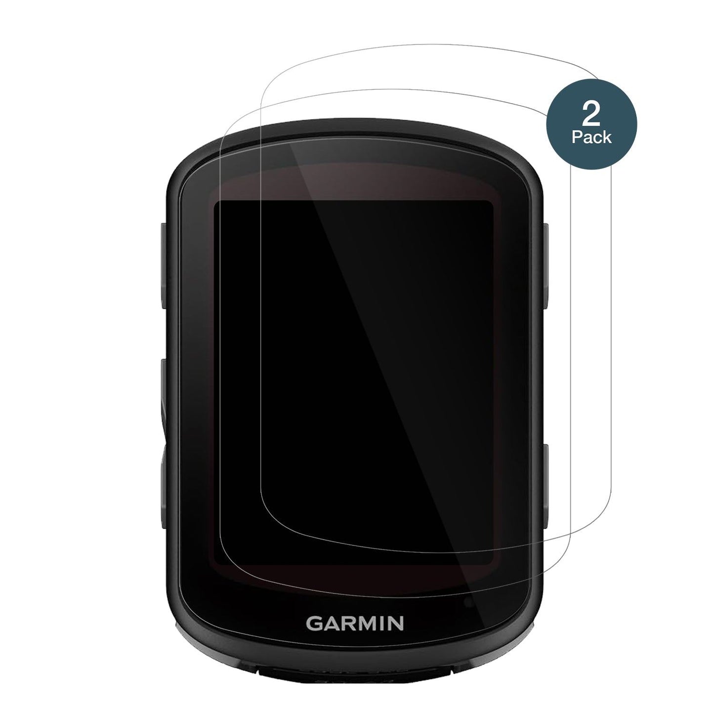 GarminEdge 540 Solar mit aufgebrachter dipos Flex Schutzfolie, glasklare Darstellung ohne Einschränkungen