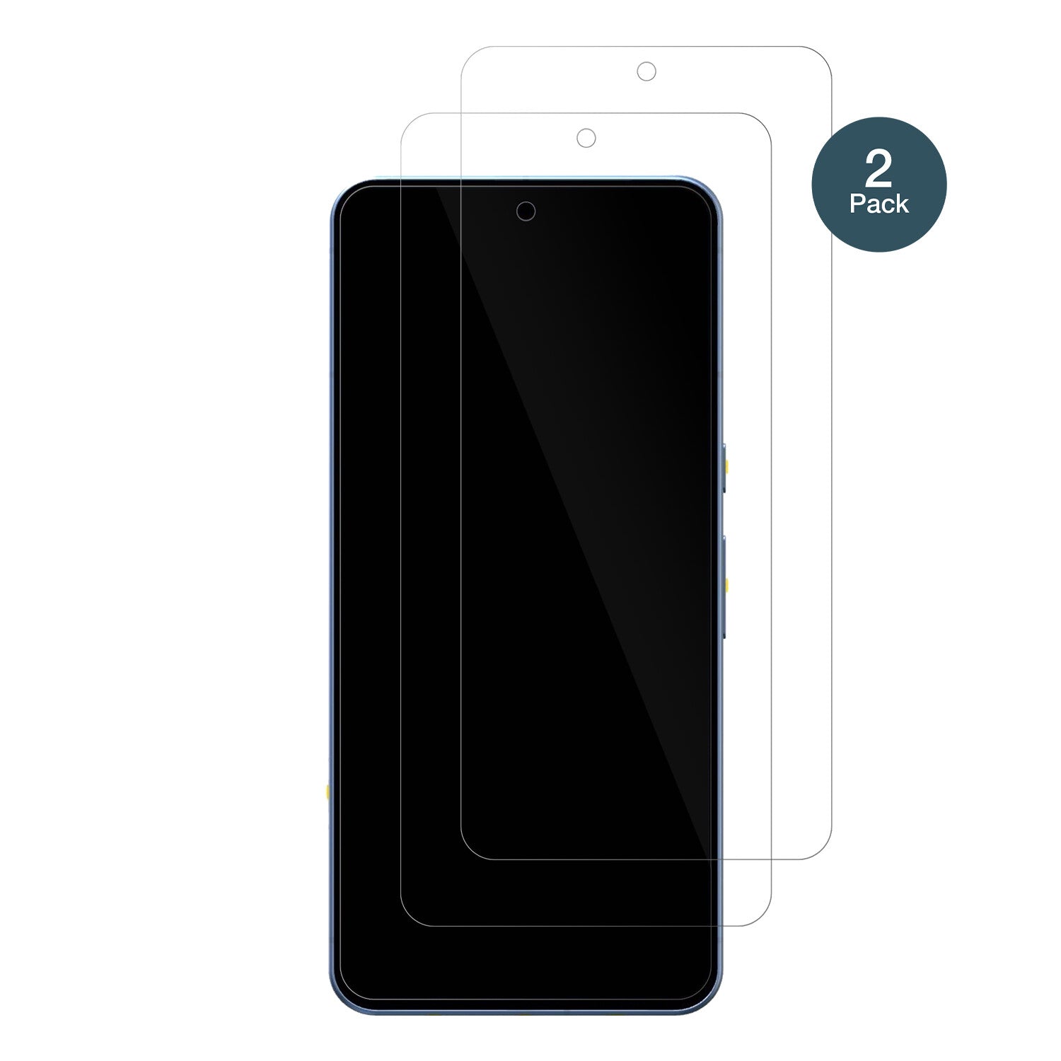 GooglePixel 8 Pro mit aufgebrachter dipos Flex Schutzfolie, glasklare Darstellung ohne Einschränkungen