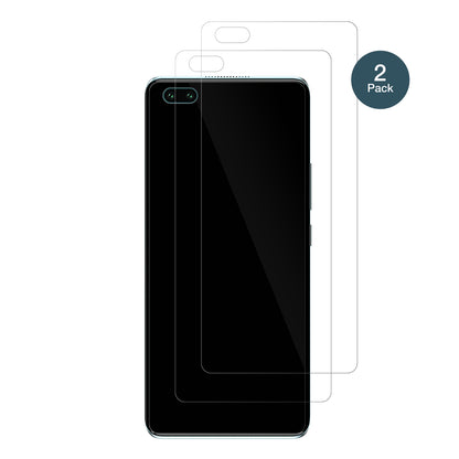 HisenseInfinity H60 5G mit aufgebrachter dipos Flex Schutzfolie, glasklare Darstellung ohne Einschränkungen