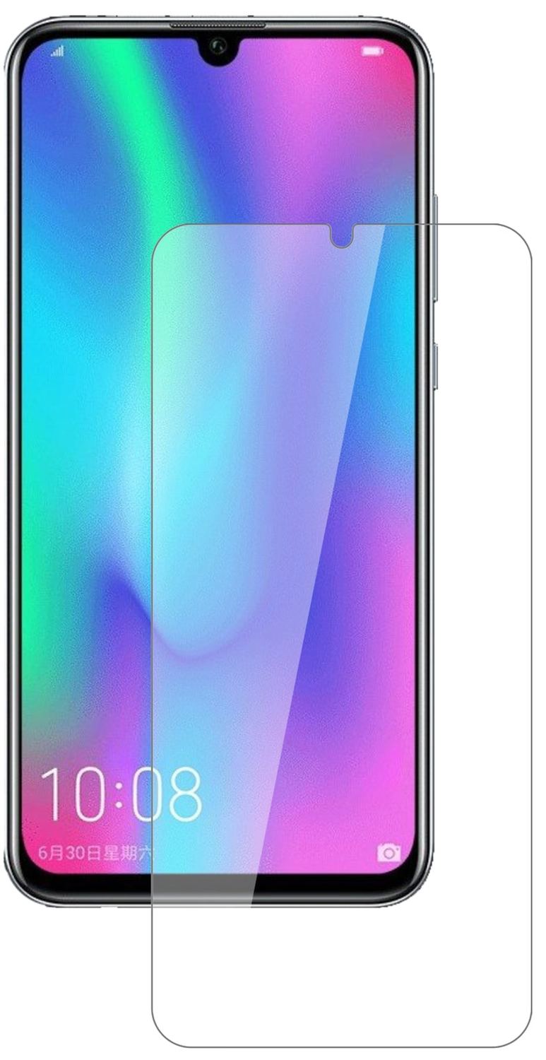 Honor10 Lite mit aufgebrachter dipos Flex Schutzfolie, glasklare Darstellung ohne Einschränkungen