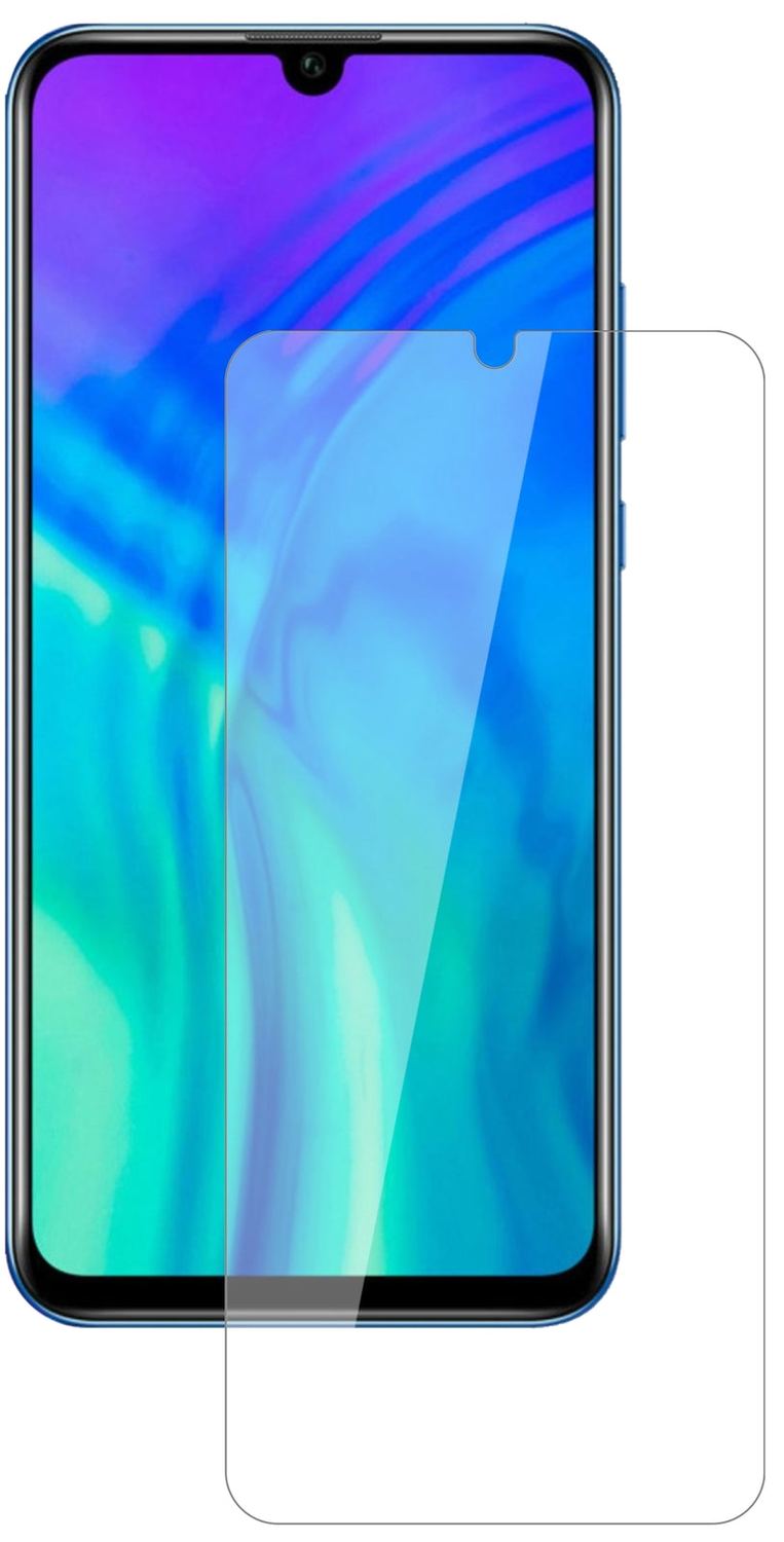 Honor20i mit aufgebrachter dipos Flex Schutzfolie, glasklare Darstellung ohne Einschränkungen