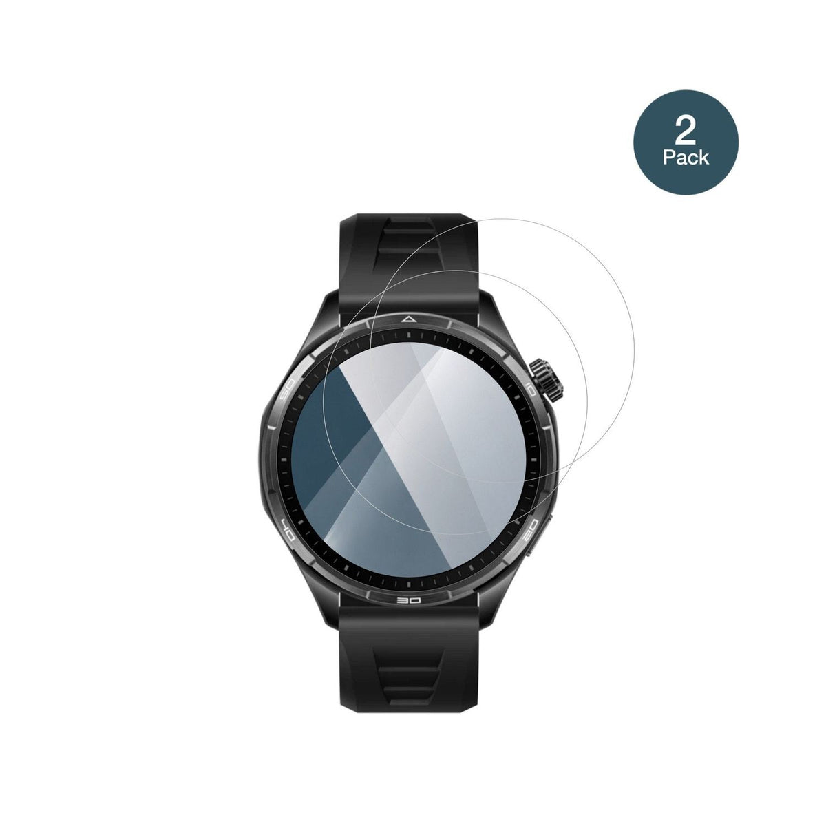 2x 9H Schutzfolie für Honor Watch 6 Pro Panzerfolie