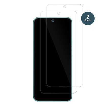 HuaweiNova 12i mit aufgebrachter dipos Flex Schutzfolie, glasklare Darstellung ohne Einschränkungen