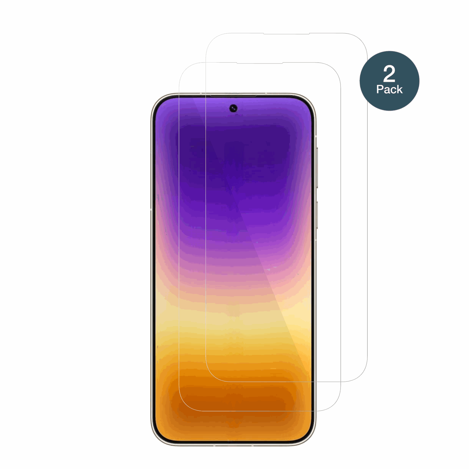 HuaweiPura 90 Pro Max mit aufgebrachter dipos Flex Schutzfolie, glasklare Darstellung ohne Einschränkungen