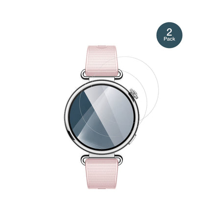 HuaweiWatch GT 7 41 mm mit aufgebrachter dipos Flex Schutzfolie, glasklare Darstellung ohne Einschränkungen