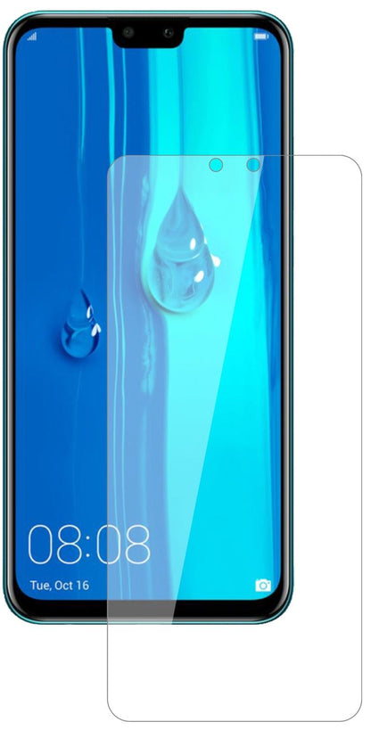 HuaweiEnjoy 9 Plus mit aufgebrachter dipos Flex Schutzfolie, glasklare Darstellung ohne Einschränkungen