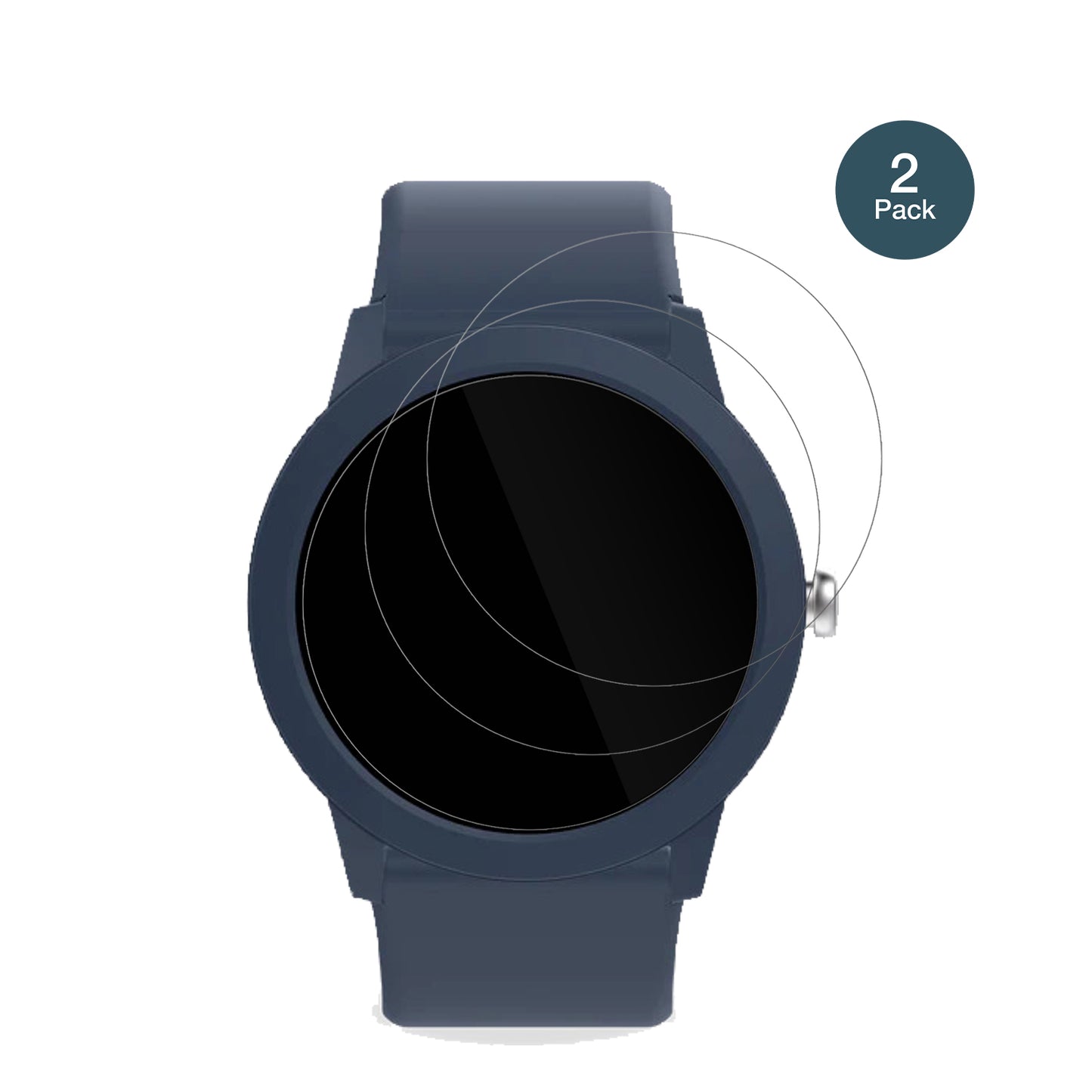Ice-WatchIce Smart Junior RD 3.0 mit aufgebrachter dipos Flex Schutzfolie, glasklare Darstellung ohne Einschränkungen