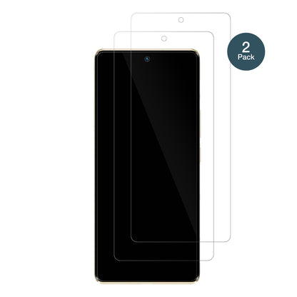 InfinixZero 30 mit aufgebrachter dipos Flex Schutzfolie, glasklare Darstellung ohne Einschränkungen