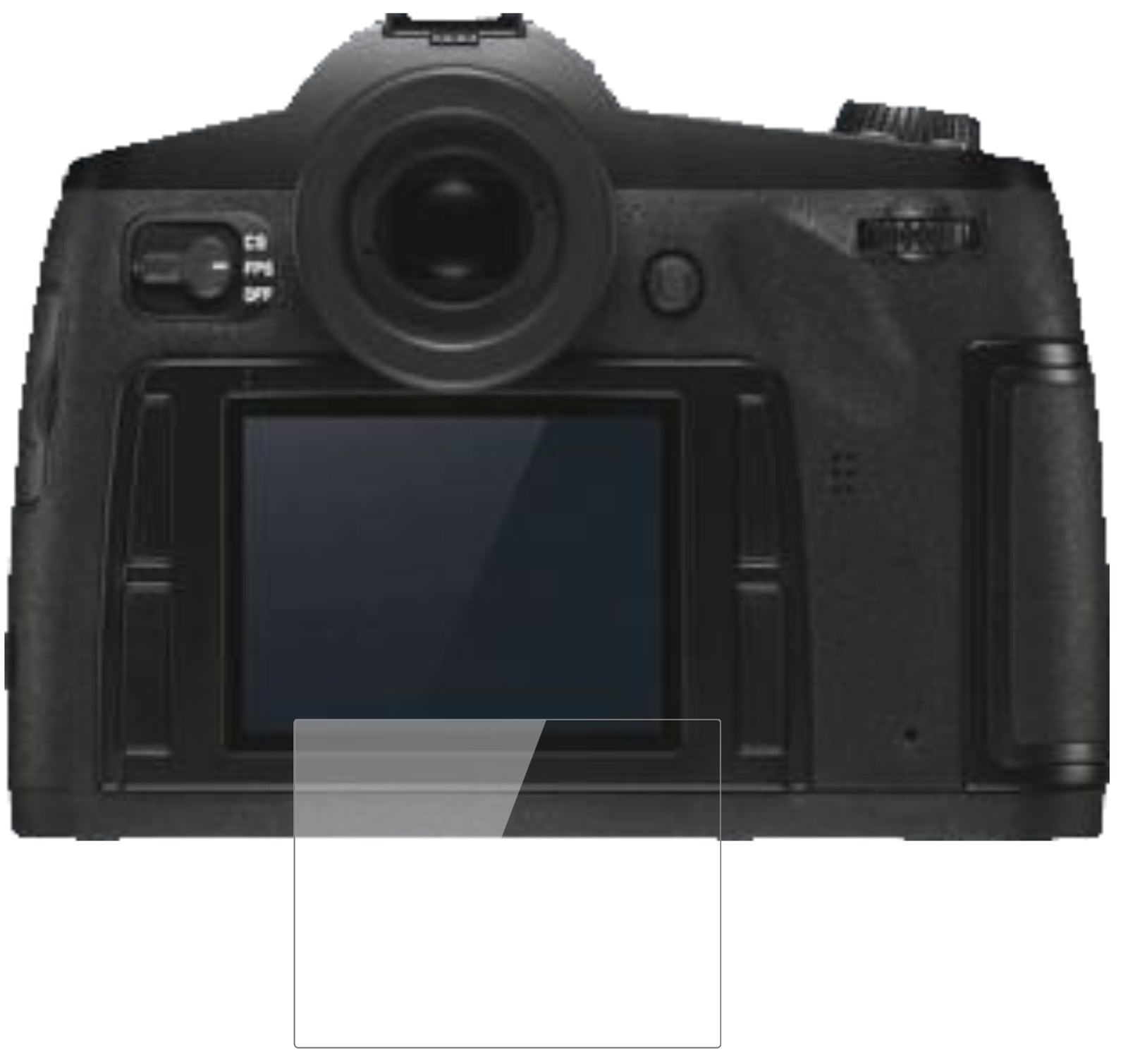 LeicaS3 mit aufgebrachter dipos Flex Schutzfolie, glasklare Darstellung ohne Einschränkungen