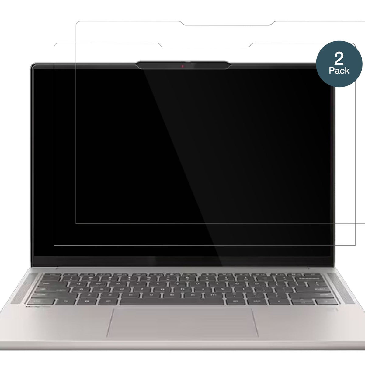LenovoChromebook Plus Gen 10 16 Zoll mit aufgebrachter dipos Flex Schutzfolie, glasklare Darstellung ohne Einschränkungen