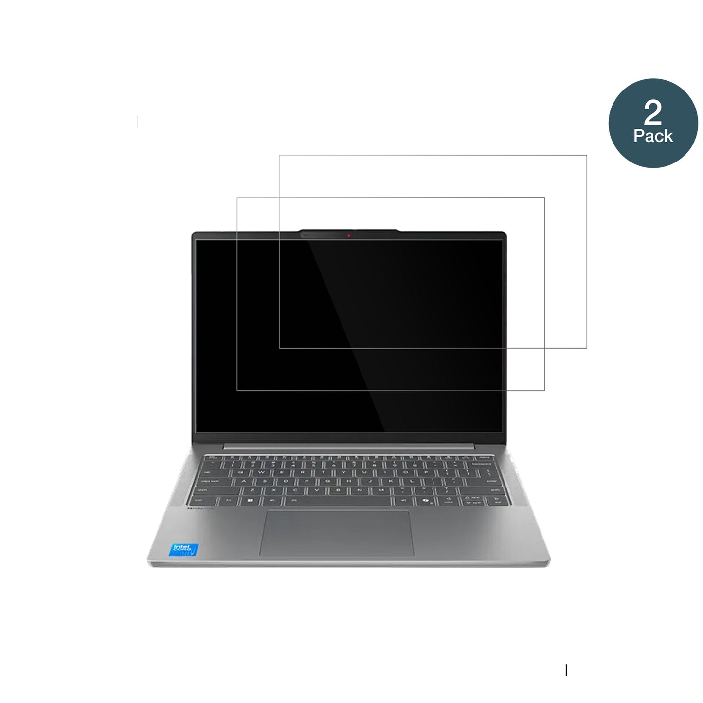 LenovoIdeaPad Slim 5i 16 Zoll mit aufgebrachter dipos Flex Schutzfolie, glasklare Darstellung ohne Einschränkungen