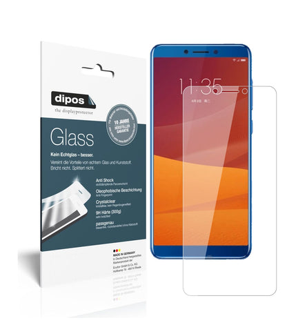 LenovoK5 Play mit aufgebrachter dipos Flex Schutzfolie, glasklare Darstellung ohne Einschränkungen