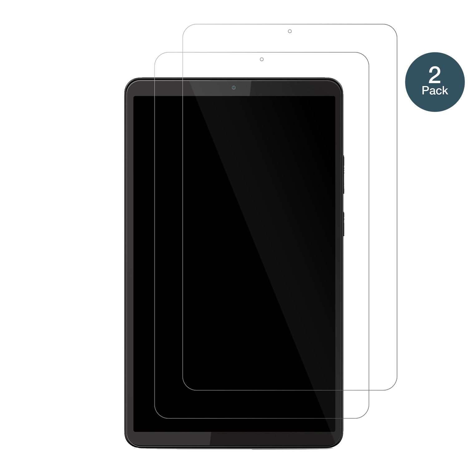 LenovoTab One 8.7 Zoll mit aufgebrachter dipos Flex Schutzfolie, glasklare Darstellung ohne Einschränkungen