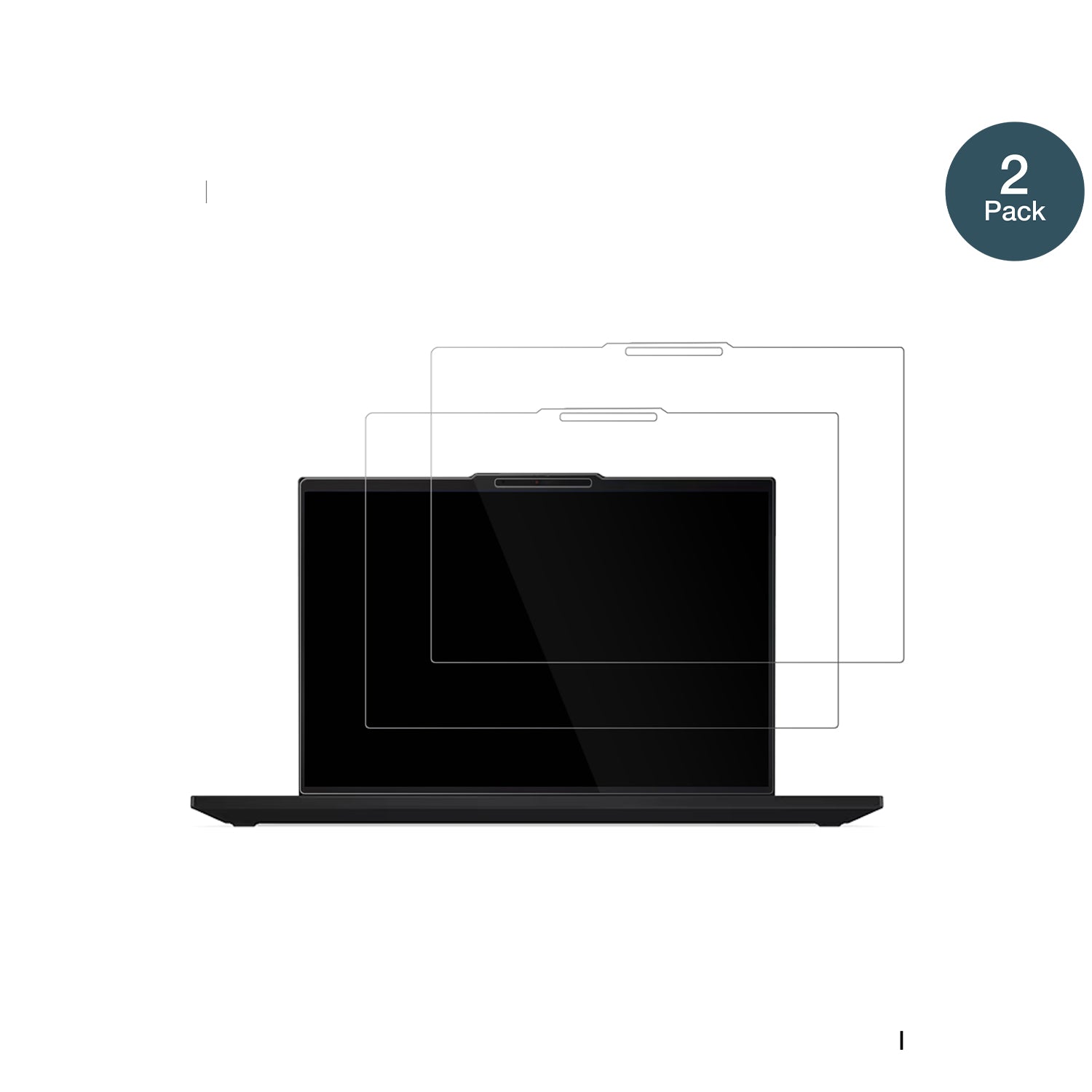 LenovoThinkPad P14s Gen6 mit aufgebrachter dipos Flex Schutzfolie, glasklare Darstellung ohne Einschränkungen