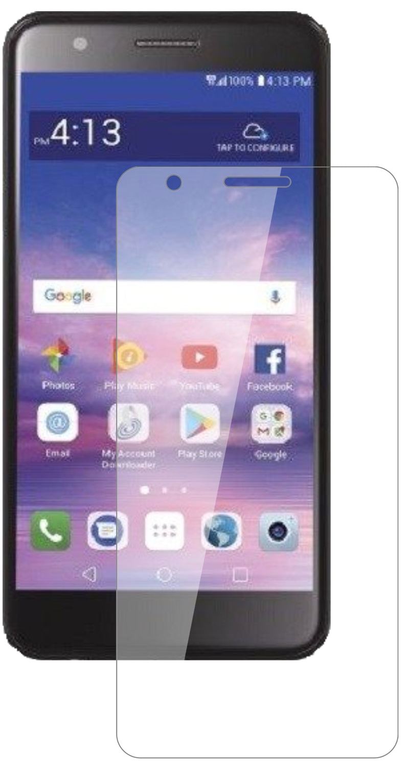 LGPremier Pro L413DL mit aufgebrachter dipos Flex Schutzfolie, glasklare Darstellung ohne Einschränkungen