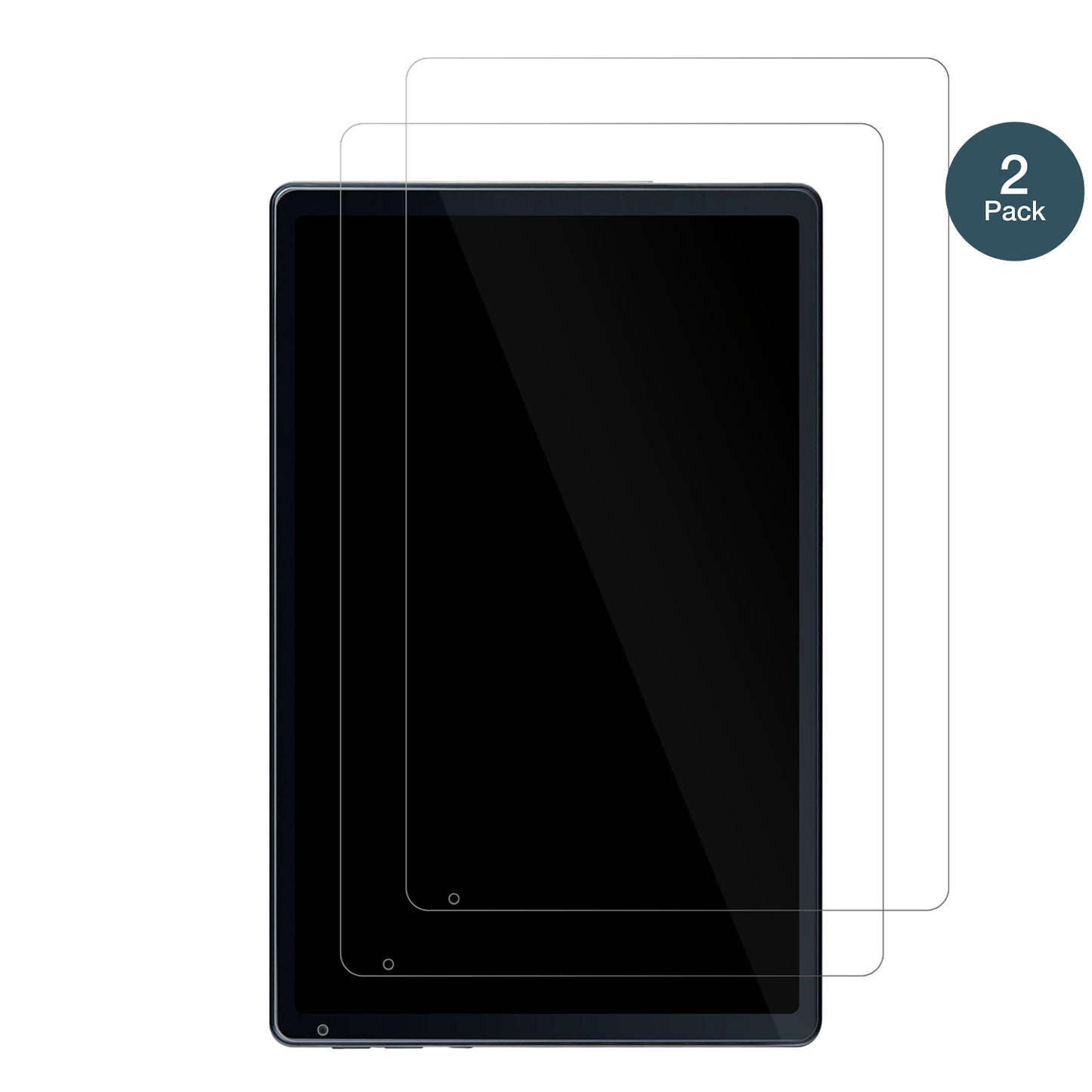 LvilleTablet 10 Zoll mit aufgebrachter dipos Flex Schutzfolie, glasklare Darstellung ohne Einschränkungen
