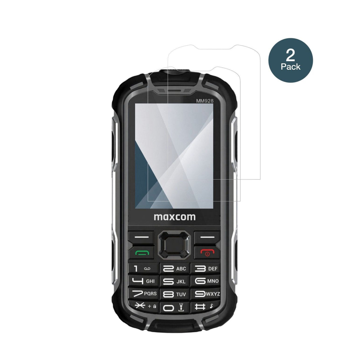 2x 9H Schutzfolie für MaxCom MM928 4G Panzerfolie