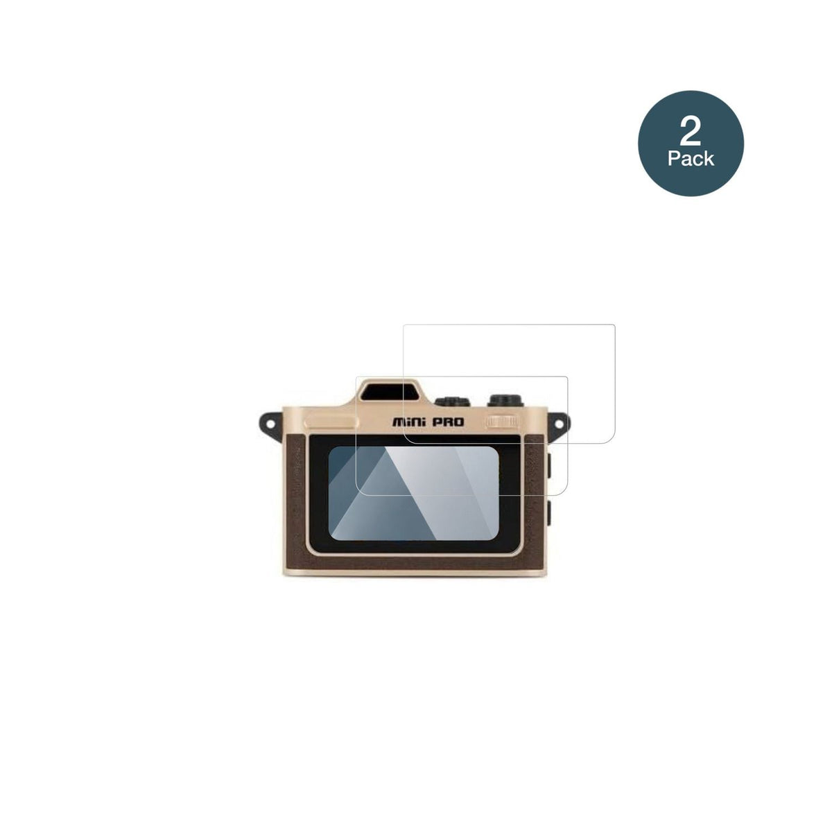 MinoltaMNBM1 Mini Pro mit aufgebrachter dipos Flex Schutzfolie, glasklare Darstellung ohne Einschränkungen